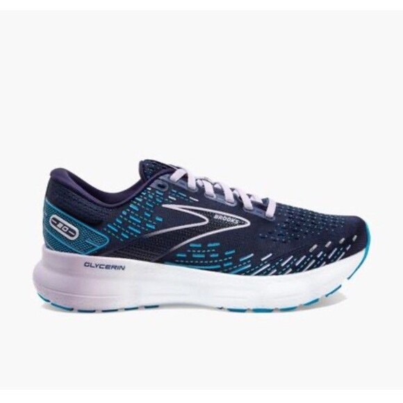 Brooks Glycerin 20 Women's Size 9 Road Running Shoes Blue Gym Sneaker Trainer - Picture 13 of 13